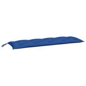 vidaXL Garden Bench Cushion Royal Blue 150x50x7 cm Oxford Fabric