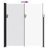 vidaXL Retractable Side Awning White 220x500 cm