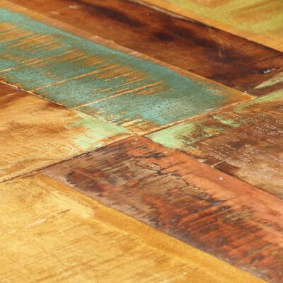 vidaXL Dining Table 160x90x75 cm Solid Reclaimed Wood