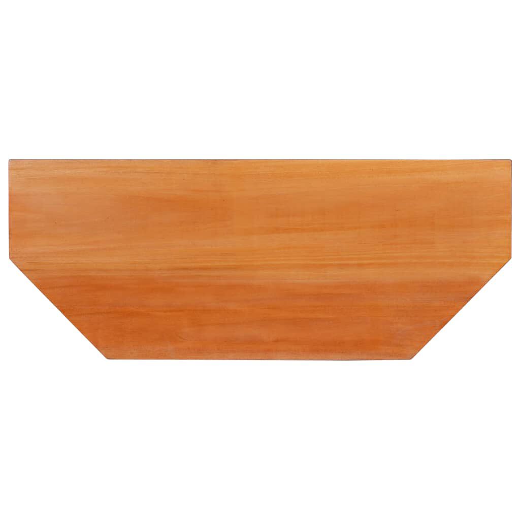 vidaXL TV Cabinet 100x40x45 cm Solid Mahogany Wood