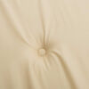 vidaXL Deck Chair Cushion Beige (75+105)x50x4 cm