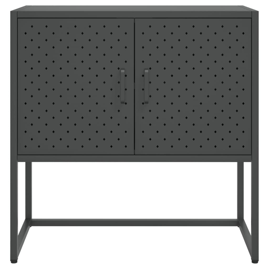 vidaXL Sideboard Anthracite 75x35x75 cm Steel