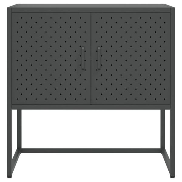 vidaXL Sideboard Anthracite 75x35x75 cm Steel