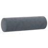 vidaXL 2-Seater Sofa with Throw Pillows Dark Grey 120 cm Velvet