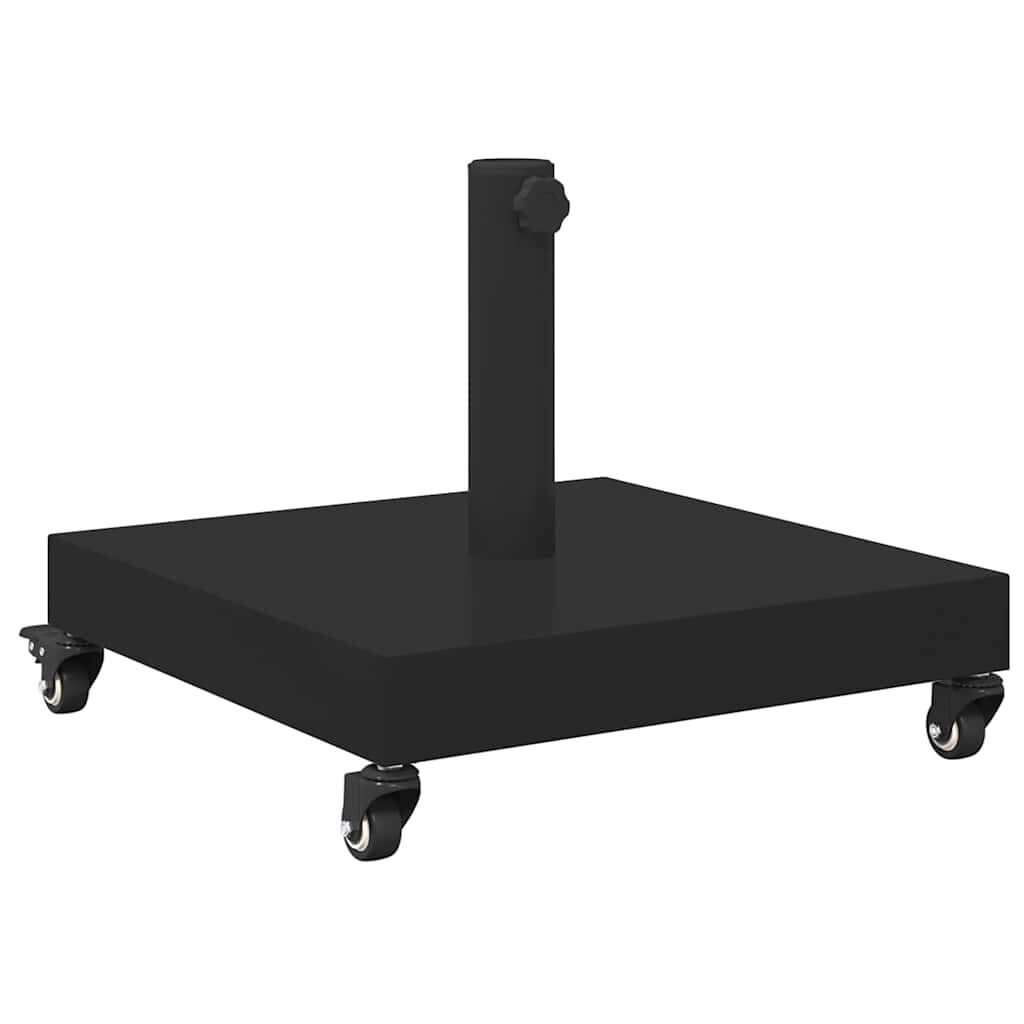 vidaXL Outdoor Umbrella Bases Black 45 x 45 x 32 cm Steel, Concrete