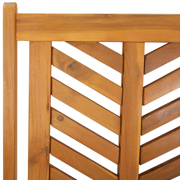 vidaXL Reclining Garden Chairs 4 pcs Solid Wood Acacia