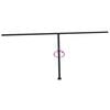 vidaXL Awning Post Set Anthracite 600x245 cm Iron