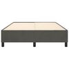 vidaXL Box Spring Bed Frame Dark Grey Queen Velvet (US/AU Only)