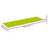 vidaXL Sun Loungers 2 pcs with Cushions Solid Acacia Wood