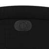 vidaXL Electric Recliner Chair Black Faux Leather