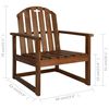 vidaXL 4 Piece Outdoor Lounge Set Solid Acacia Wood
