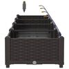 vidaXL Garden Black 80 x 40 x 126 cm Steel