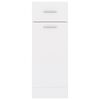 vidaXL Drawer Bottom Cabinet Lyon White 30x46x81.5 cm Engineered Wood