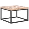 vidaXL Coffee Table 50x50x33.5 cm Solid Wood