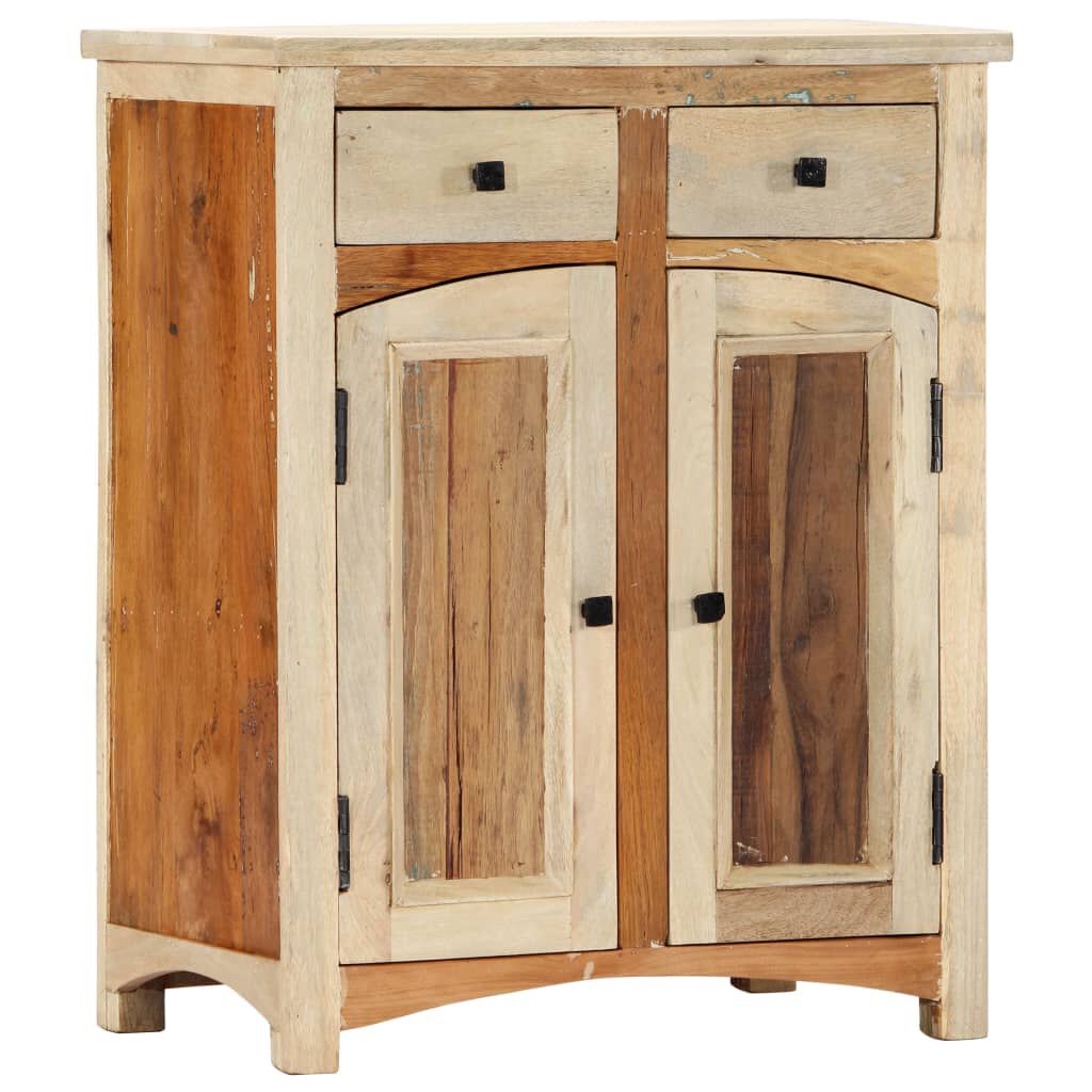 vidaXL Side Cabinet 60x30x75 cm Solid Reclaimed Wood