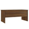 vidaXL Coffee Table Brown Oak 102x50.5x46.5 cm Engineered Wood