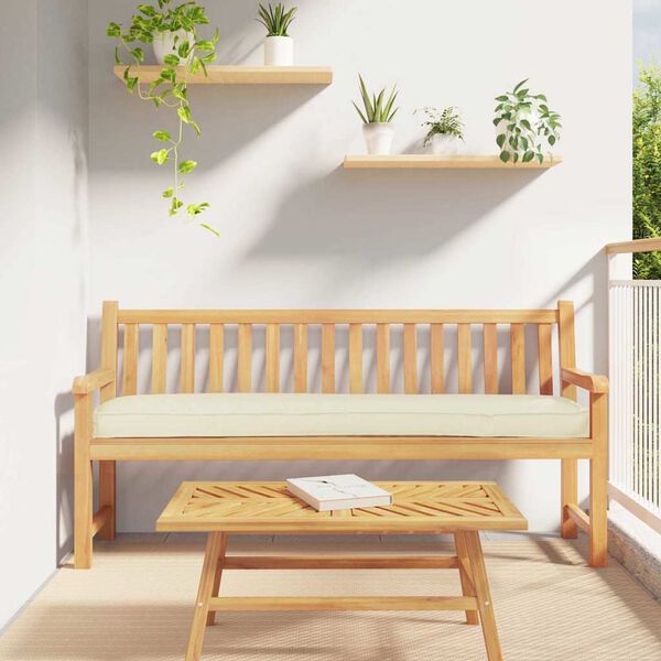 vidaXL Pallet Cushion Cream 200 x 40 x 8 cm Oxford Fbric