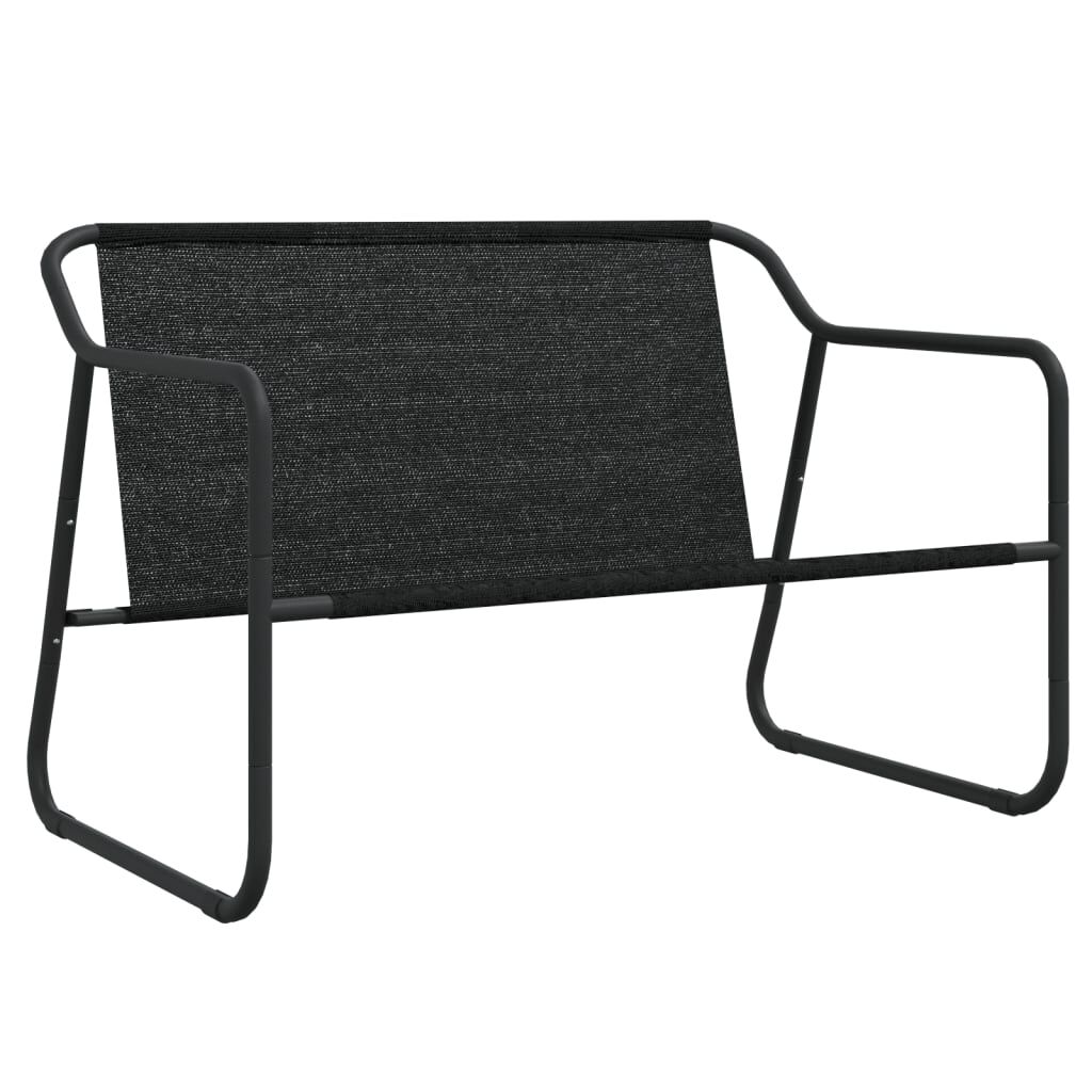 vidaXL 4 Piece Garden Lounge Set with Cushions Anthracite Steel