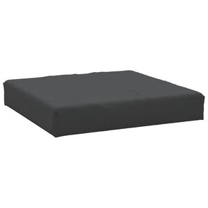 vidaXL Pallet Cushion Black 60x60x6 cm Oxford Fabric