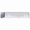 vidaXL Outdoor Chicken Coop 3x10x2 m Galvanised Steel