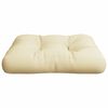 vidaXL Pallet Cushion Sand 58x58x10 cm Fabric