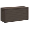 vidaXL Garden Storage Box Brown 116x44x55 cm