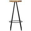 vidaXL Bar Chairs 4 pcs Solid Mango Wood