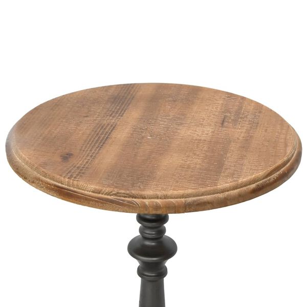 vidaXL End Table Solid Fir Wood 40x64 cm Brown
