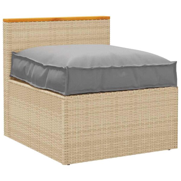 vidaXL Cushion Grey 70 x 70 x 12 cm Oxford Fabric