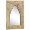 vidaXL Hand Painted Mirror 40x55 cm Solid Mango Wood