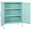 vidaXL Storage Cabinet Mint 80x35x101.5 cm Steel