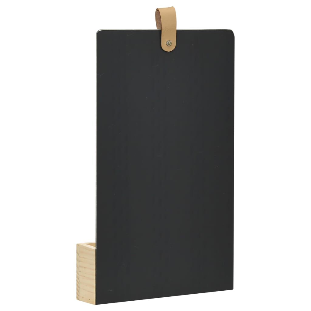 vidaXL Wall Mirror Solid Pinewood 23x39.5 cm