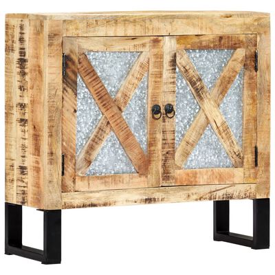 vidaXL Sideboard 80x30x76 cm Solid Mango Wood