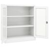 vidaXL Office Cabinet White 90x40x105 cm Steel