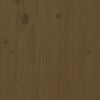 vidaXL Shoe Bench Honey Brown 110x38x45.5 cm Solid Wood Pine