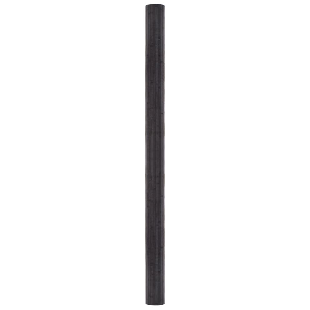 vidaXL Room Divider Bamboo Grey 250x165 cm