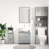 vidaXL Bathroom Cabinet Concrete Grey 60x33x61 cm Engineered Wood