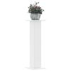 vidaXL Plant Stands 2 pcs White 30x30x95 cm Engineered Wood