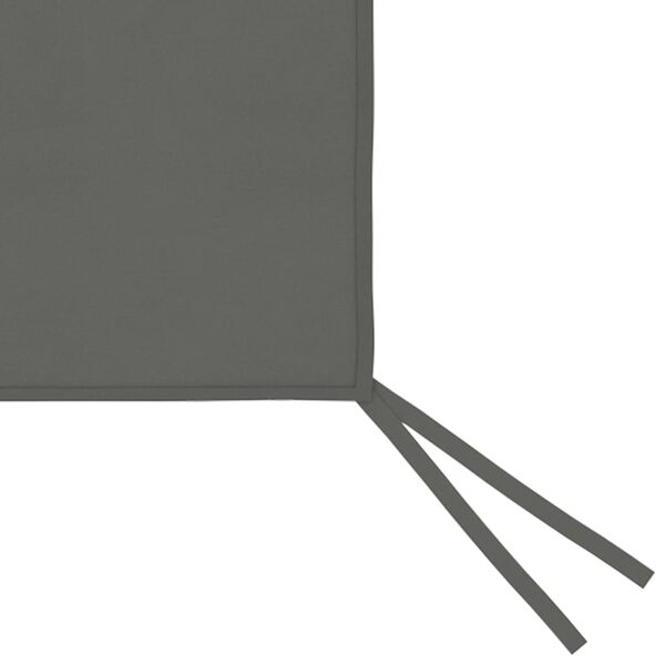 vidaXL Gazebo Sidewalls with Windows 2 pcs Anthracite
