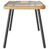 vidaXL Coffee Table Brown and Black 90 x 45 x 43 cm