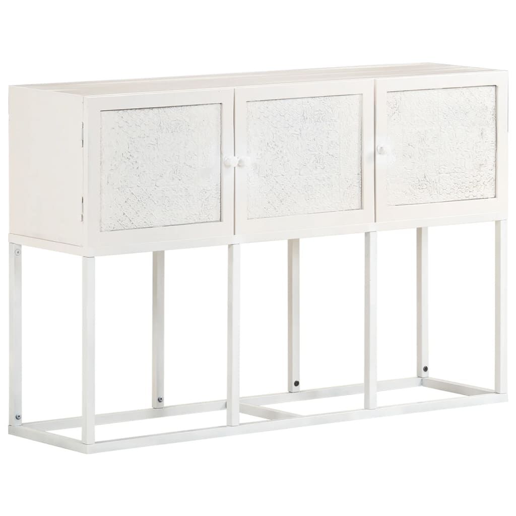 vidaXL Sideboard 115x30x76 cm Solid Mango Wood