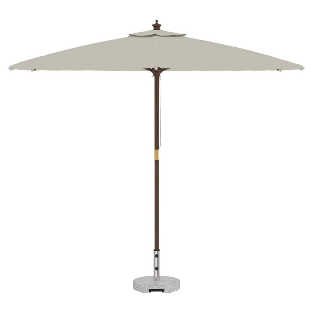 vidaXL Parasol Base Grey 45 x 45 x 37.5 cm Granite
