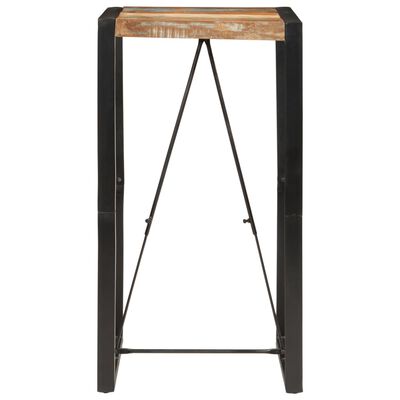 vidaXL Bar Table 60x55x110 cm Solid Wood Reclaimed