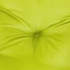 vidaXL Garden Bench Cushion Bright Green 120x(50+50)x7cm Oxford Fabric