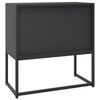 vidaXL Sideboard Black 75x35x75 cm Steel