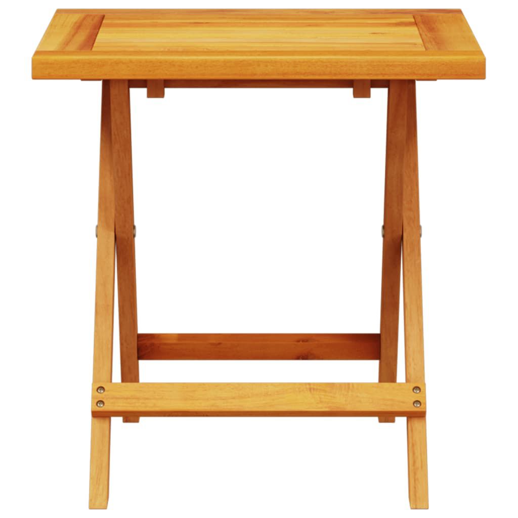 vidaXL Garden Side Table 40x40x40 cm Solid Wood Acacia