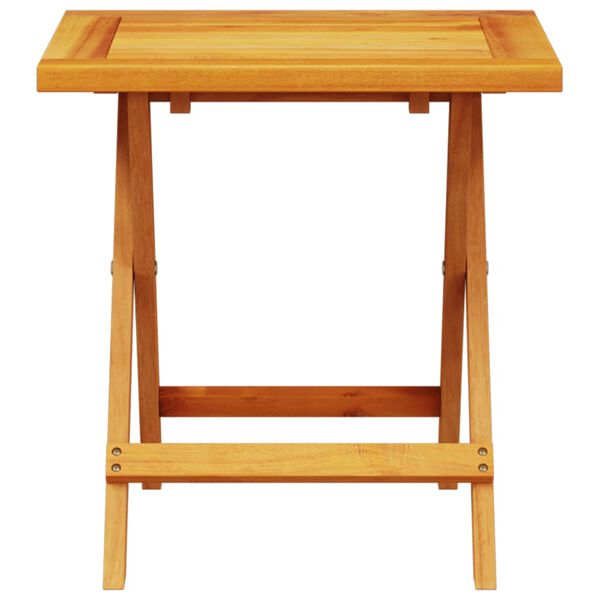 vidaXL Garden Side Table 40x40x40 cm Solid Wood Acacia