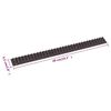 Bird Control Spikes 49 x 4.5 x 1.7 cm Set of 20
