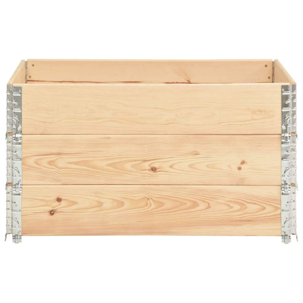 vidaXL Pallet Collars 3 pcs 50x100 cm Solid Pine Wood