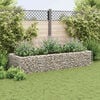 vidaXL Gabion Raised Bed Steel 270x90x50 cm